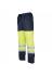 Pantalon multirisque ATEX intempéries haute visibilité jaune fluo/Bleu Marine